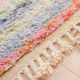 Moroccan Runner Rug 2x10 Ft, Vintage Berber Runner, Handwoven Wool Rug, Tribal Bohemian Hallway 72x305 cm - thumbnail 4