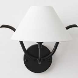 Wall Light Matte Black Modern Fabric Shade Sconce, Luxury Nordic Bedroom Bedside Lamp, Scandinavian Lighting Fixture - thumbnail 3