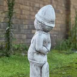 Outdoor Policeman Statue Concrete British Bobby Figurine Handmade Man Decoration Stone Law Enforcer Ornament Cement Police Officer - thumbnail 3