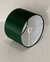 New Hq Modern Bottle Green Velvet Table & Ceiling Lamp Shade Pendant Multi Sizes & Drum, Hexagon, Round Square, Tapered - thumbnail 1