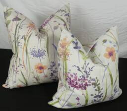 "Hampshire Floral Watercolour Cushions 18"" 20"" 22"" 24" - thumbnail 1