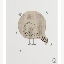 Poster Wall Picture/Abc Kids Q - English Poster, Animal Alphabet, Letters, Children's Room Decoration Room, Art Print - thumbnail 2