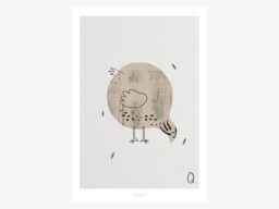 Poster Wall Picture/Abc Kids Q - English Poster, Animal Alphabet, Letters, Children's Room Decoration Room, Art Print - thumbnail 1