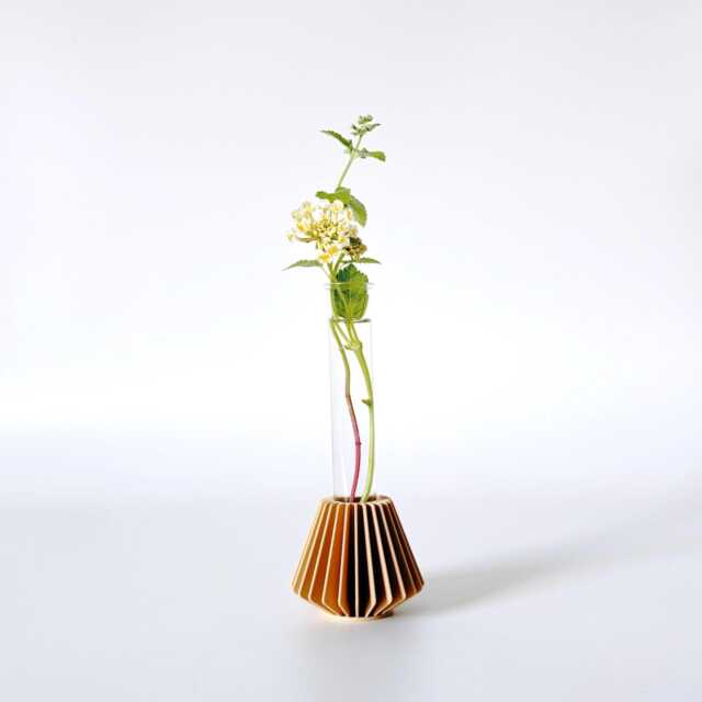 Beige Propagation Station/Plant & Floral Bud Vase 3D Printed Hanok Mini - image 1
