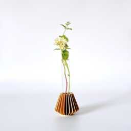 Beige Propagation Station/Plant & Floral Bud Vase 3D Printed Hanok Mini - thumbnail 1