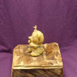 "Pure Beeswax Candle ""Teddy Bear" - thumbnail 2