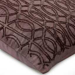 "Art Silk Light Plum Purple Toss Pillows 16""x16" - thumbnail 2
