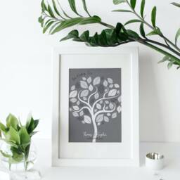 Personalised Guest Book Alternative, Wedding Tree, Keepsake Gift, Book, Guests Just Sign The Leaves - thumbnail 3