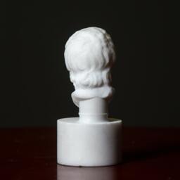 Bust Of Hesiod Statue Carved Greek Marble Figurine - thumbnail 3