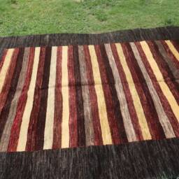 7.8 X 6.5 Ft Stunning Khaskhuli Square Area Size Carpet, -Faded Color Rug - thumbnail 3