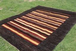 7.8 X 6.5 Ft Stunning Khaskhuli Square Area Size Carpet, -Faded Color Rug - thumbnail 1