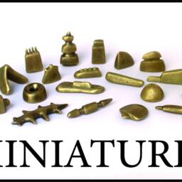 Miniatures, No. 01, Abstract Brass Sculpture By Anees Maani - thumbnail 4