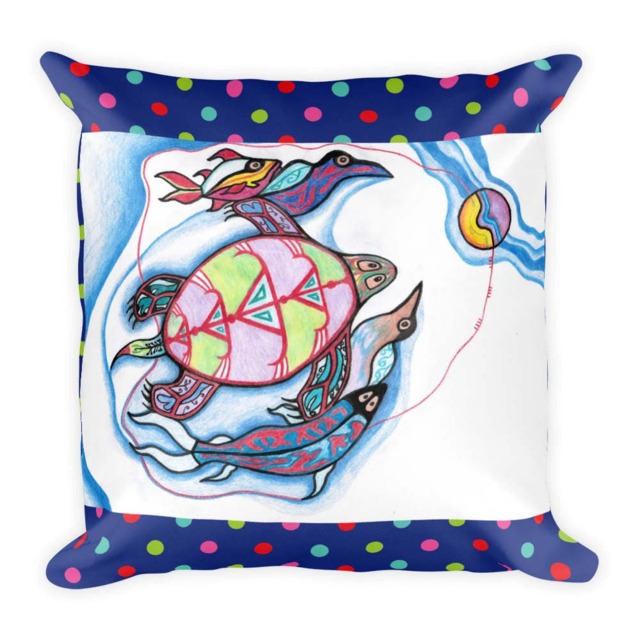 Native American, American Art, Engagement Gift, Bridal Shower, Wedding Gifts, Birthday Throw Pillows, Bridesmaid Pillows - image 1