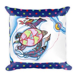 Native American, American Art, Engagement Gift, Bridal Shower, Wedding Gifts, Birthday Throw Pillows, Bridesmaid Pillows - thumbnail 2