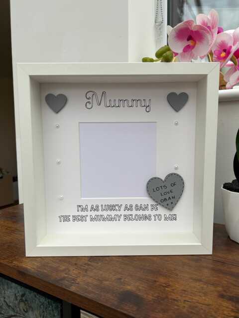 The Best Mummy Frame, Gift For Mum, Gift, Mothers Day Personalised New Frame - image 1
