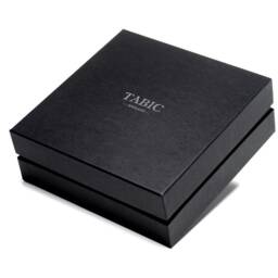 Tabic Prestige Tide Clock With Jet Black Dial, Mounted On A Solid English Oak Mount, Chrome Plated Brass Tideclock, Handmade in England - thumbnail 4