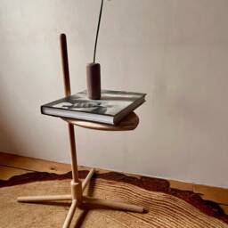 Side Table Leafy Large in Oak - thumbnail 2