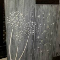 Life Is A Journey Love Makes The Worth While Sign Distressed Wood Wall Hanging Modern Farmhouse Decor Dandelion - thumbnail 2
