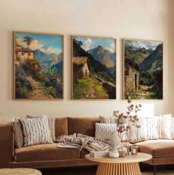 Set Of 3 Philippines Posters, Travel Prints, Wall Art, Prints Set, Decor - thumbnail 1