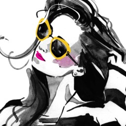 Personalized Makeup Wall Art, Fashion Illustration Face, Graduation Birthday Valentines Day Gift For Wife Girlfriend - thumbnail 3