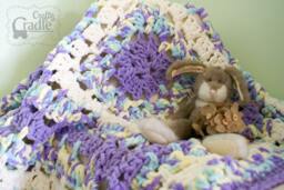 Cuddly Easter Egg Baby Blanket