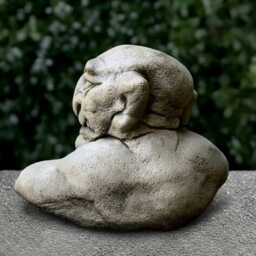 Massive Monster Statue Concrete Gargoyle Sculpture Gargoyle Lover Gift Handmade Art Front Door Decoration Lawn Ornament Yard - thumbnail 4