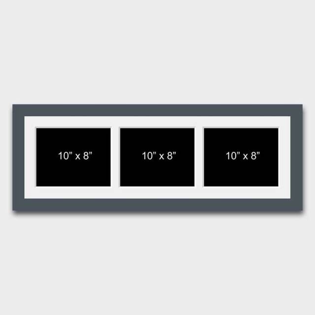 "Multi Photo Picture Frame - Holds 3 10""x8" - image 1
