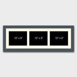 "Multi Photo Picture Frame - Holds 3 10""x8" - thumbnail 2