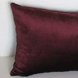 Made To Order Duo Velvet Cushion Cover, Mulberry Magnolia - thumbnail 3