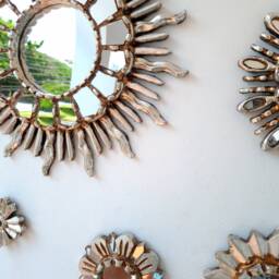 "Peruvian Mirrors ""Sun Crooked Silver " - thumbnail 2