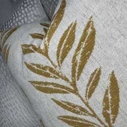 Honey Cushion Cover, Pillow Sham, Decorative Leaf Trial Countryside Home, John Lewis Norah Fabric, Sofa Cover - thumbnail 3
