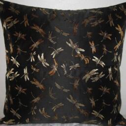 "Dragonfly Decorative Pillow Cover-20""x20" - thumbnail 2