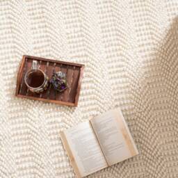 Hand Woven Chunky Braided Knitted, Modern Style New Zealand Wool Indoor Rug. Entryway Or Runner , Off White - Therugbasket - thumbnail 3