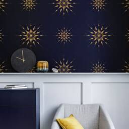 Star Of Bethlehem Wall Art Stencil - Elegant Celestial Large Design For Nursery Whimsical Diy