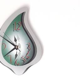 Liquefy - Handmade Surreal Melting Clock, Wall Home Decor - thumbnail 4