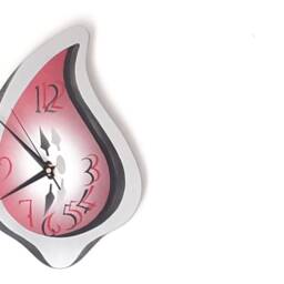 Liquefy - Handmade Surreal Melting Clock, Wall Home Decor - thumbnail 3