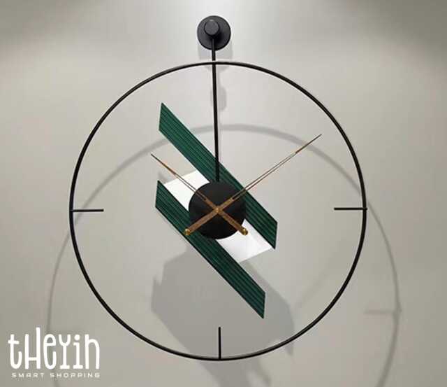 Handmade 60cm Super Silent Minimalist Modern Classic Wall Clock, Quiet Non-Ticking Quartz Movement For Living Room, Office, Kitchen, Bedroom - image 1