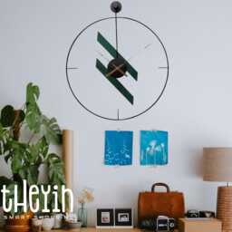 Handmade 60cm Super Silent Minimalist Modern Classic Wall Clock, Quiet Non-Ticking Quartz Movement For Living Room, Office, Kitchen, Bedroom - thumbnail 2