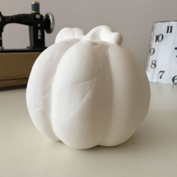 Halloween Decor, Ready To Paint, Ceramic Pumpkin Bank, Bisque, Unpainted Cash Box, Piggy Banks, Pumpkin, Art Toys - thumbnail 3