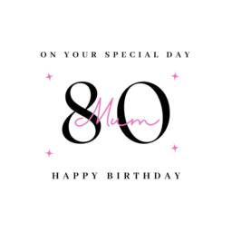 Mum 80Th Birthday Candle Gift Set Candles Gifts Print 80 Th - thumbnail 4