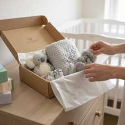 Koala Baby Gift, Personalised Hamper, Boy Shower, Blanket, Girl, Newborn Gift Set - thumbnail 2