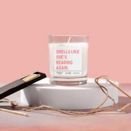 She's Reading Again Candle Gift Box. Reading For Her. Book Lover - thumbnail 3