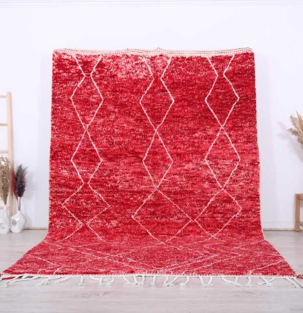 Custom Moroccan Rug, Wool Rug, Berber Beni Morrocan Authentic Beni Ouarain Rug - image 1