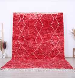 Custom Moroccan Rug, Wool Rug, Berber Beni Morrocan Authentic Beni Ouarain Rug - thumbnail 1
