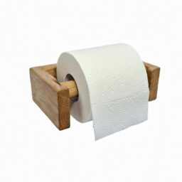 Solid Oak Kitchen/Toilet Roll Holder -Contemporary & Minimalist - Real Oak - thumbnail 2