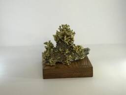 Celebration, Abstract Brutalist Cast Brass Sculpture