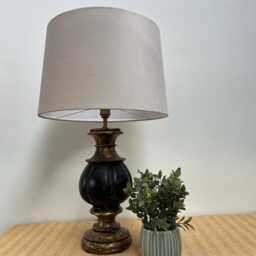 Cream Velvet Empire Lampshade French Drum Light Shade - thumbnail 3