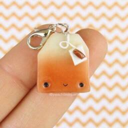 Kawaii Chai Tea Bag Charm Planner Charm - thumbnail 2