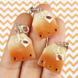 Kawaii Chai Tea Bag Charm Planner Charm - thumbnail 3