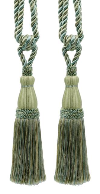 "D??copro Tassel Tieback, Length 8 1/2"" - 21.5cm, Spread 30" - image 1
